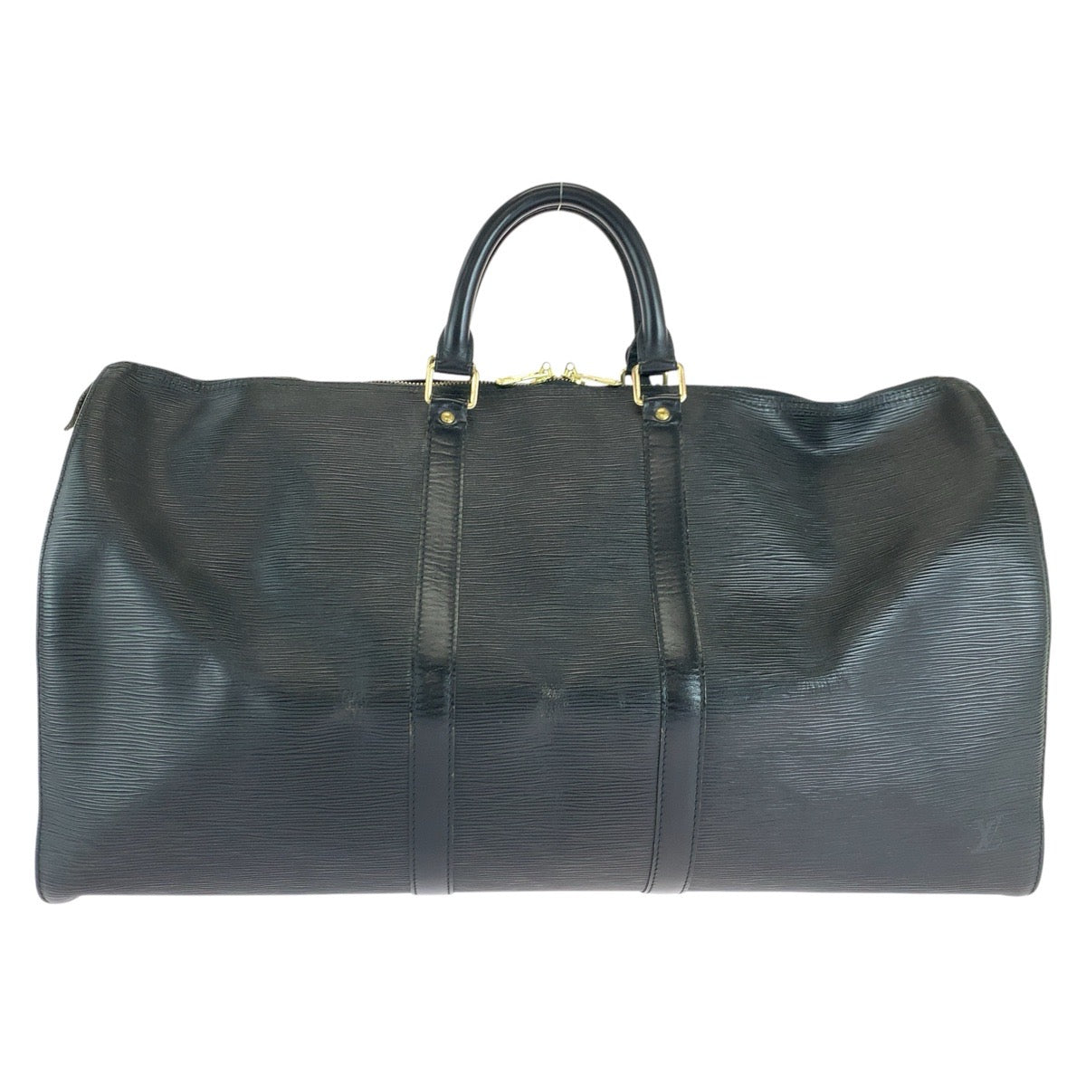 17373
LOUIS VUITTON ルイヴィトン エピ キーポル55 ノワール ブラック 黒 ゴールド金具 レザー M42952 ボストンバッグ ハンドバッグ 男女兼用  レディース AB67