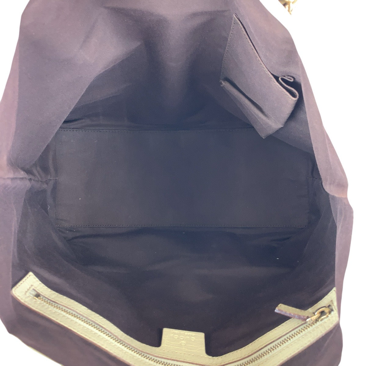 17374
GUCCI グッチ シェリーライン ブラウン ホワイト ゴールド金具 GGキャンバス / レザー 137396 トートバッグ ショルダーバッグ  レディース