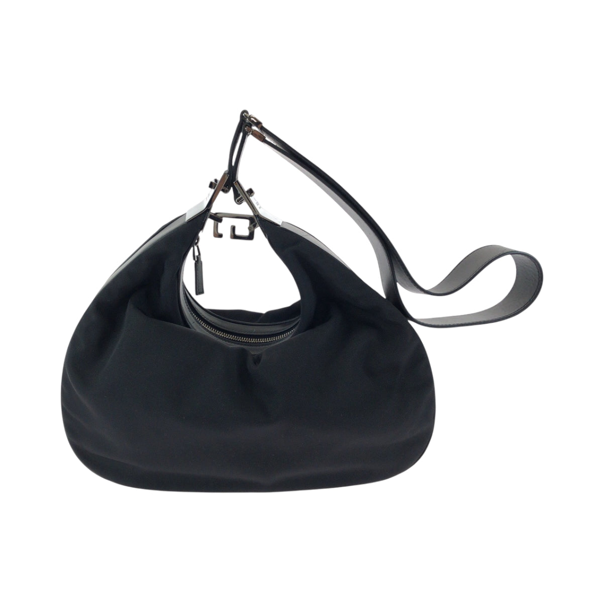 17378
GUCCI グッチ ブラック 黒 シルバー金具 GGキャンバス 001 3315 ショルダーバッグ ハンドバッグ  レディース