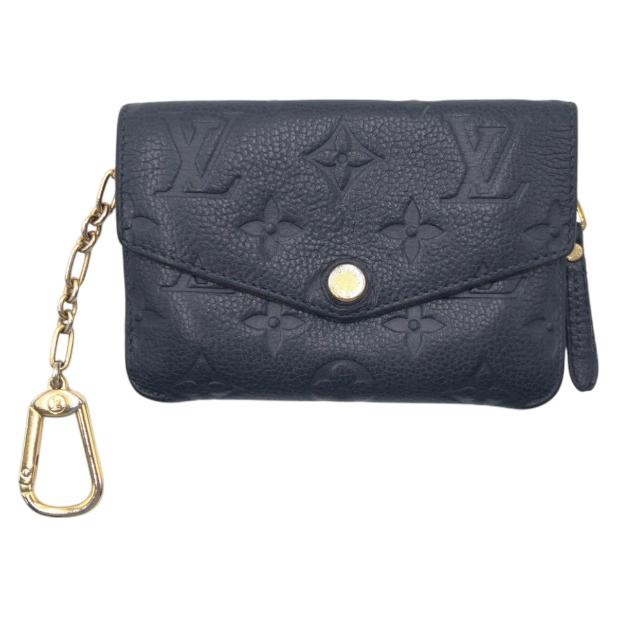 17381
LOUIS VUITTON ルイヴィトン モノグラムアンプラント ポシェット クレ マリーヌルージュ ネイビー ゴールド金具 レザー M62017 コインケース カードケース 男女兼用  レディース AB24