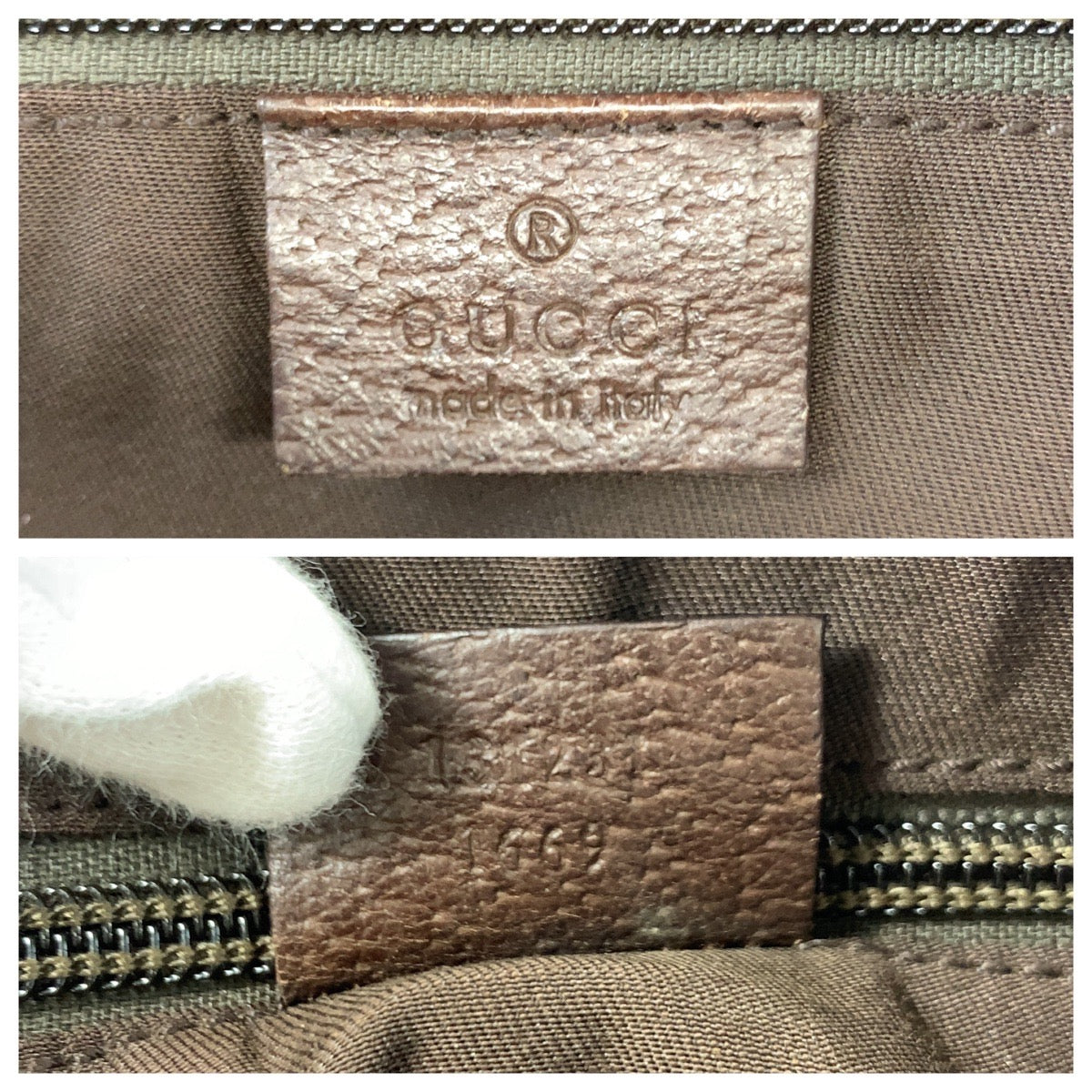17391
GUCCI グッチ シェリーライン ベージュ ブラウン GGキャンバス / レザー 131231 トートバッグ ショルダーバッグ  レディース AB39