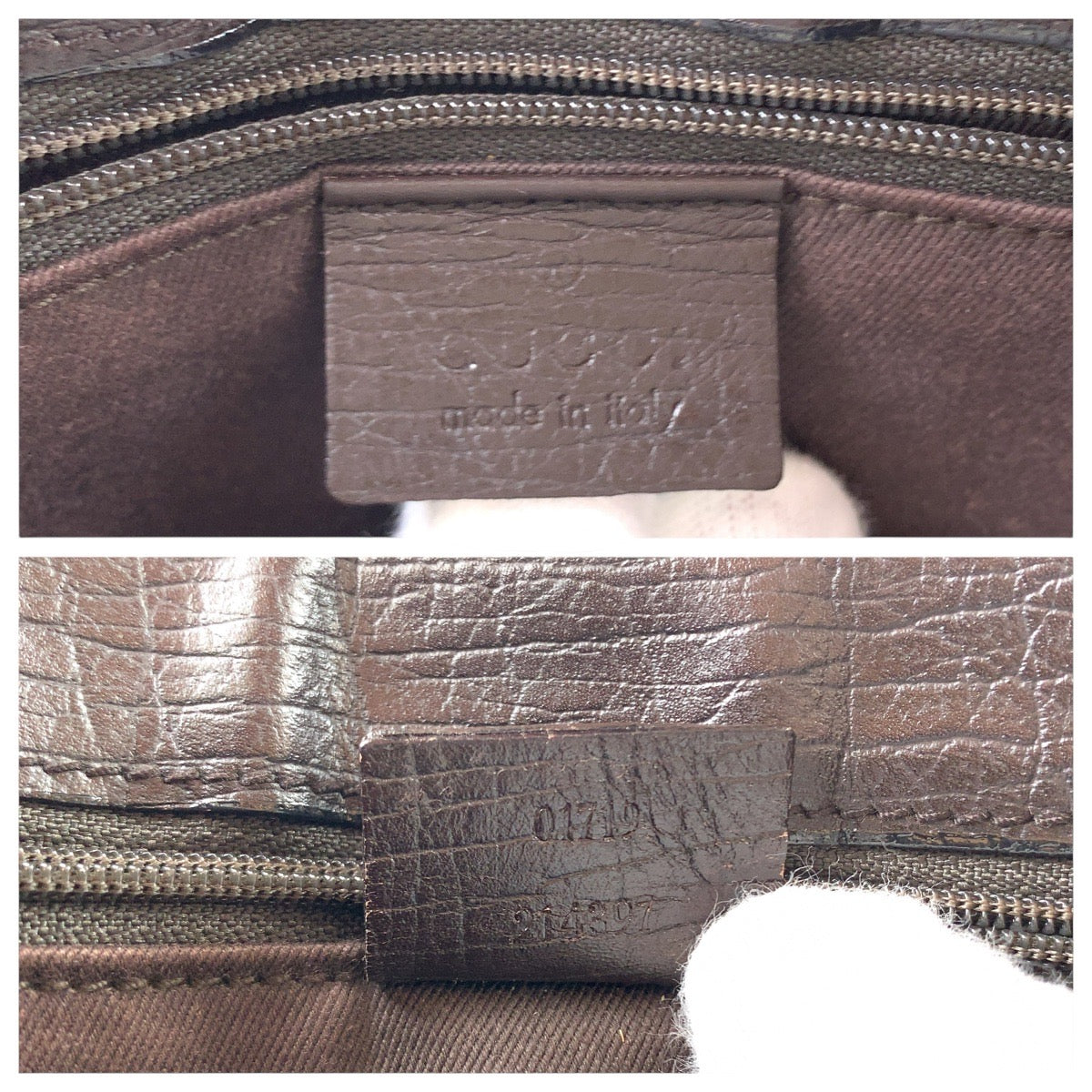 17398
GUCCI グッチ ジャッキー ブラウン シルバー金具 GGキャンバス / レザー 01719 ショルダーバッグ  レディース
