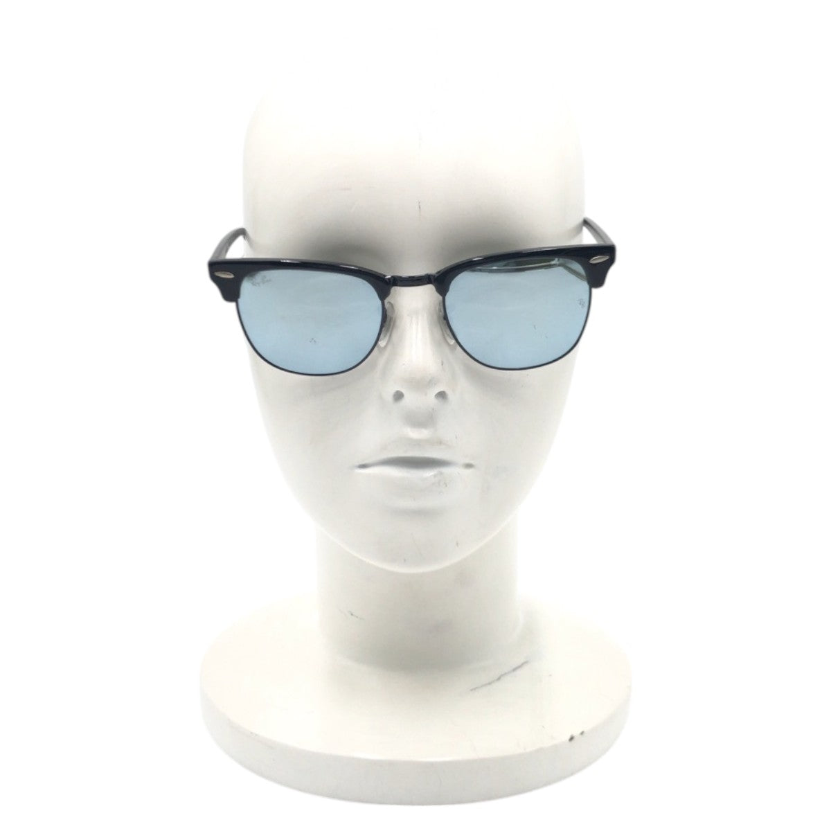 17405
Ray-Ban レイバン CLUBMASTER ブラック 黒 ミラー プラスチック RB3016 1229/30 サングラス 男女兼用 ウェリントン  メンズ ABP15