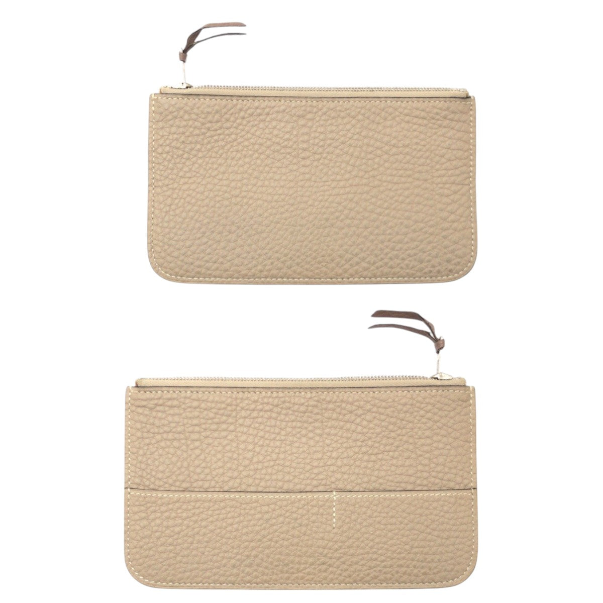 17408
HERMES エルメス ドゴンGM ブラウン エトゥープ トゴ 長財布 ロングウォレット 男女兼用 □U刻印  レディース ABP66
