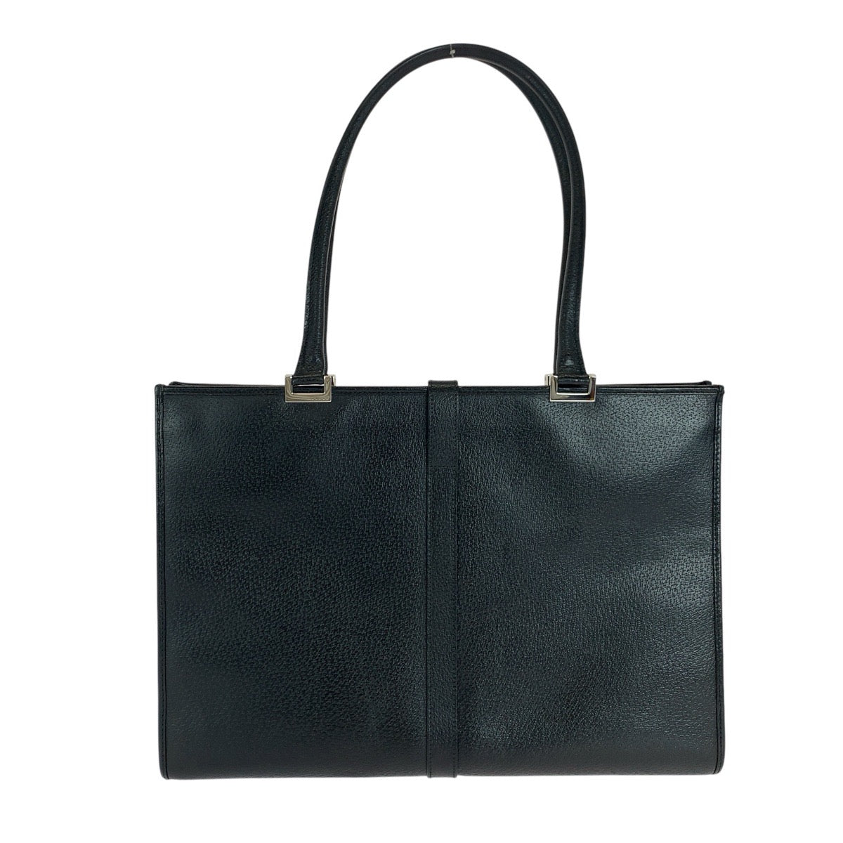 17421
GUCCI グッチ ジャッキー ブラック 黒 シルバー金具 レザー 002 1074 トートバッグ ショルダーバッグ  レディース A58