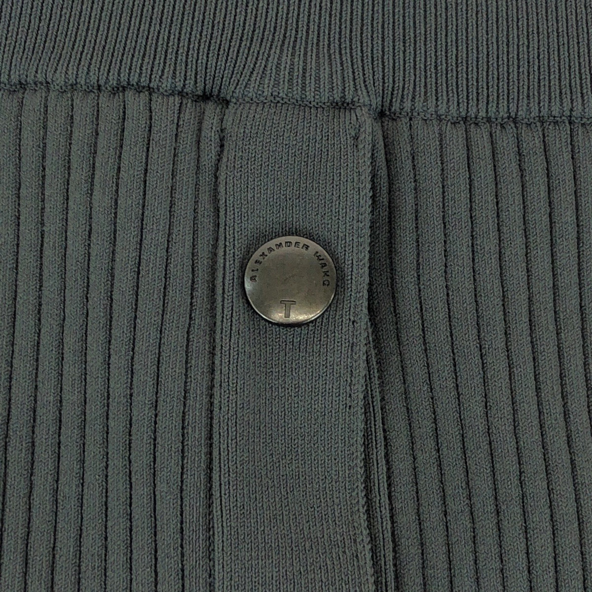 17422
Alexander Wang アレキサンダーワン サイズXS グレー シルバー金具 レーヨン スカート プリーツスカート レディース A8