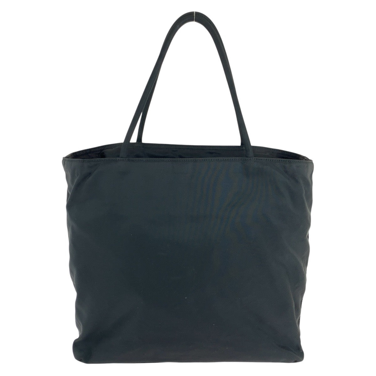 17423
PRADA プラダ テスート 三角ロゴプレート ブラック 黒 シルバー金具 ナイロン トートバッグ ショルダーバッグ  レディース ABP39