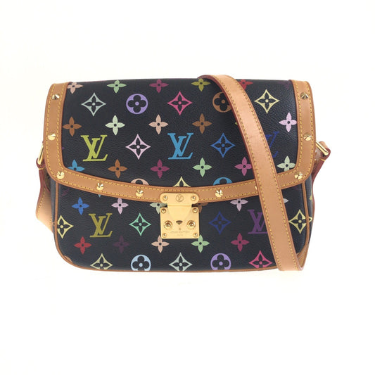 17424
LOUIS VUITTON ルイヴィトン モノグラム マルチカラー ソローニュ マルチカラー ゴールド金具 PVC M92639 斜め掛け ショルダーバッグ レディース ABP198
