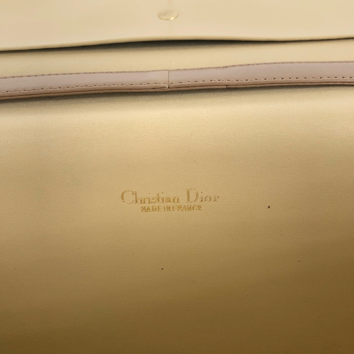 17440
Dior ディオール トロッター ベージュ ゴールド金具 スウェード ワンショルダーバッグ ハンドバッグ  レディース ABP40