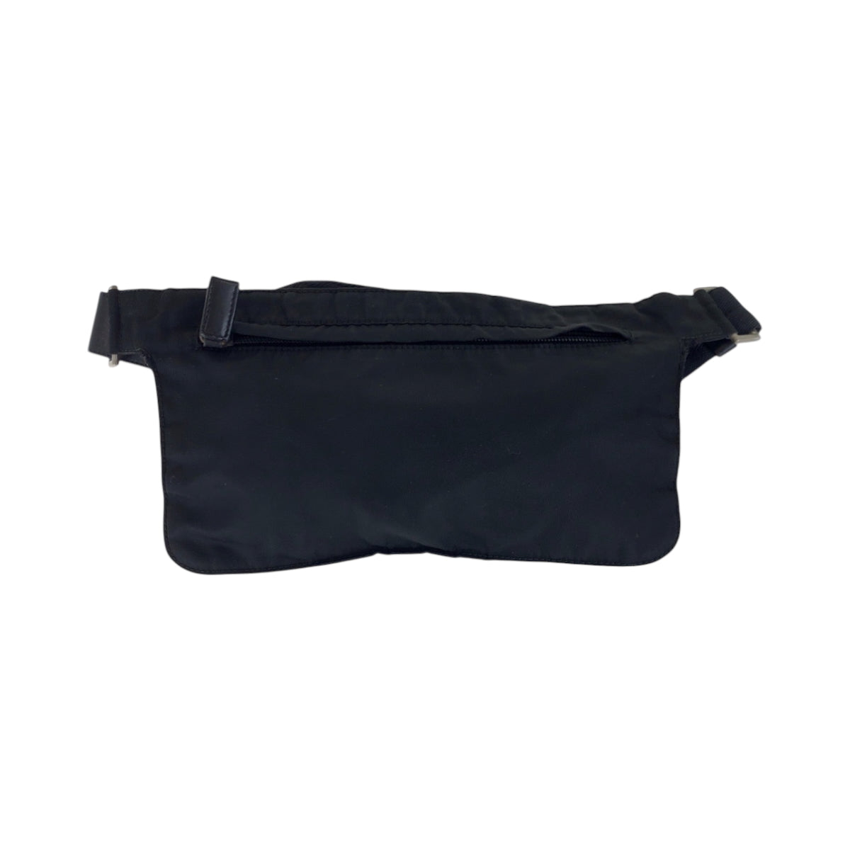 17442
PRADA プラダ テスート 三角ロゴプレート ブラック 黒 シルバー金具 ナイロン ショルダーバッグ ボディバッグ レディース ABP33