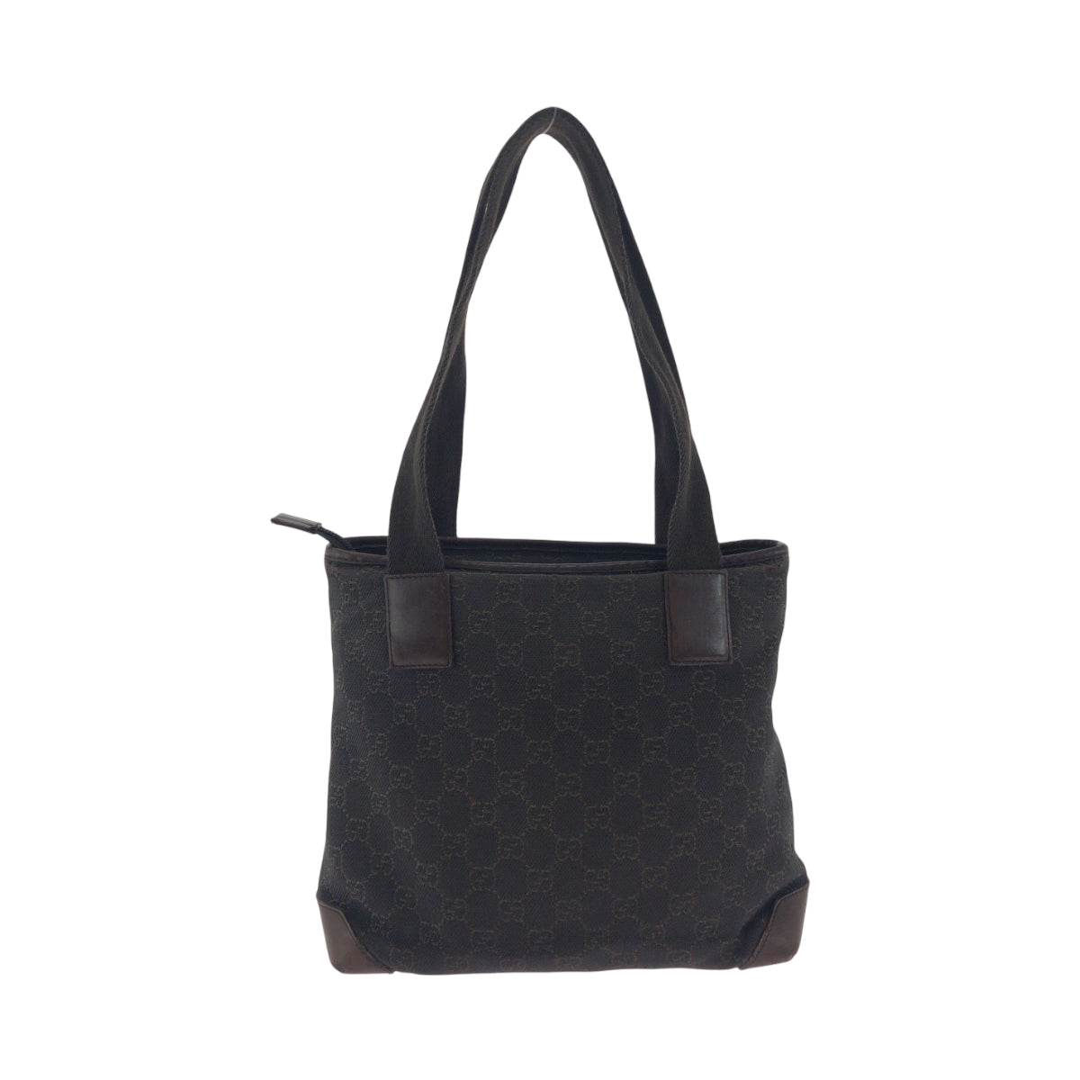 17451
GUCCI グッチ ブラウン シルバー金具 GGキャンバス 28893 トートバッグ ハンドバッグ  レディース AB16