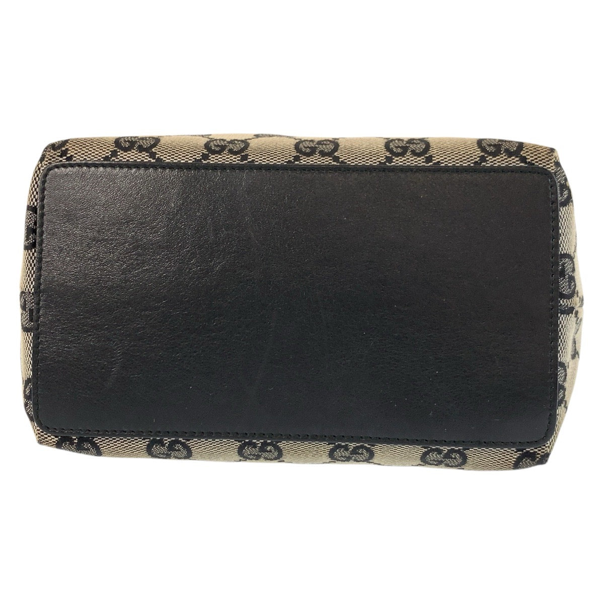 17452
GUCCI グッチ グレー ブラック 黒 ゴールド金具 GGキャンバス / レザー 002 1099 トートバッグ ショルダーバッグ  レディース AB39