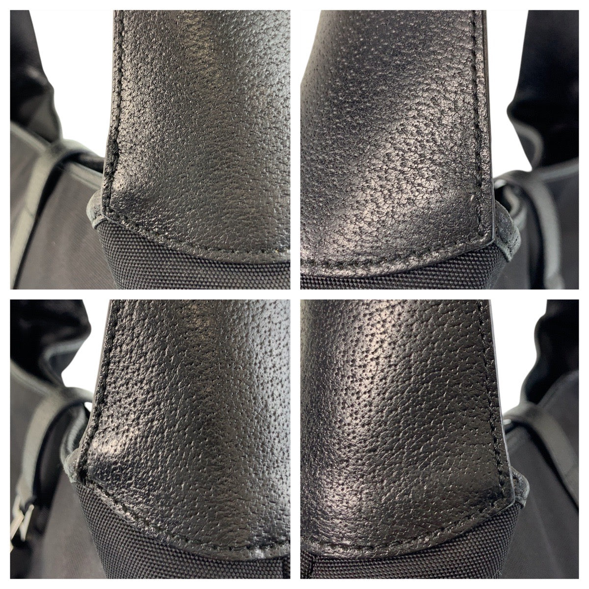 17458
GUCCI グッチ ジャッキー ブラック 黒 ナイロン / レザー 001 3346 ホーボー ショルダーバッグ レディース ABP48