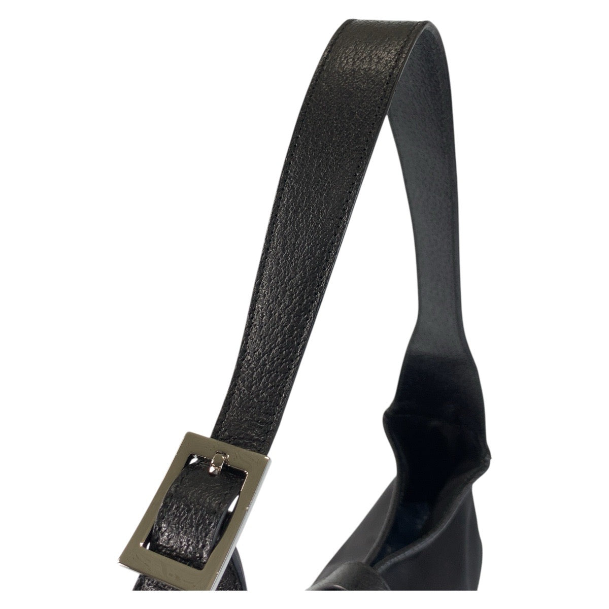 17458
GUCCI グッチ ジャッキー ブラック 黒 ナイロン / レザー 001 3346 ホーボー ショルダーバッグ レディース ABP48