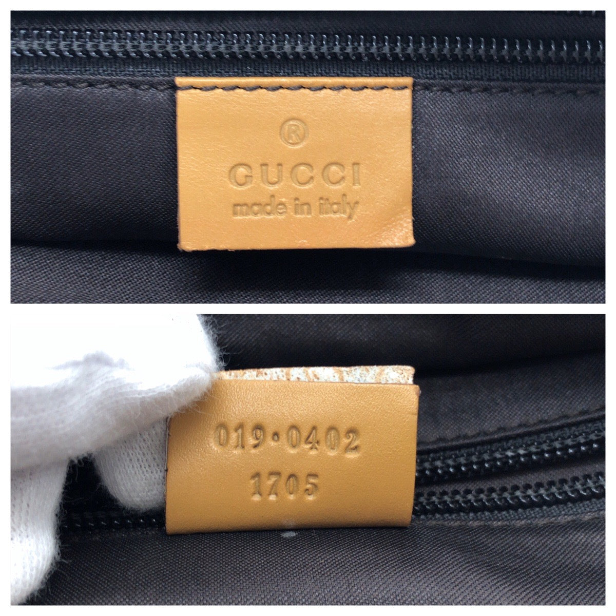 17459
GUCCI グッチ ベージュ キャメル オレンジ シルバー金具 GGキャンバス 019 0402 ハンドバッグ トートバッグ  レディース AB33