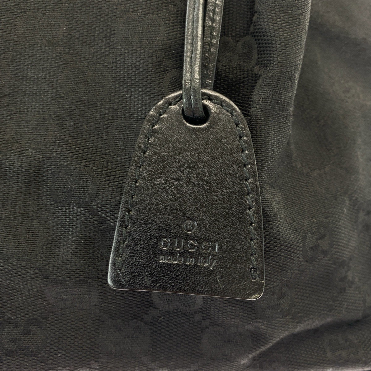 17469
GUCCI グッチ ブラック 黒 GGキャンバス / レザー 94898 トートバッグ ショルダーバッグ  レディース AB22