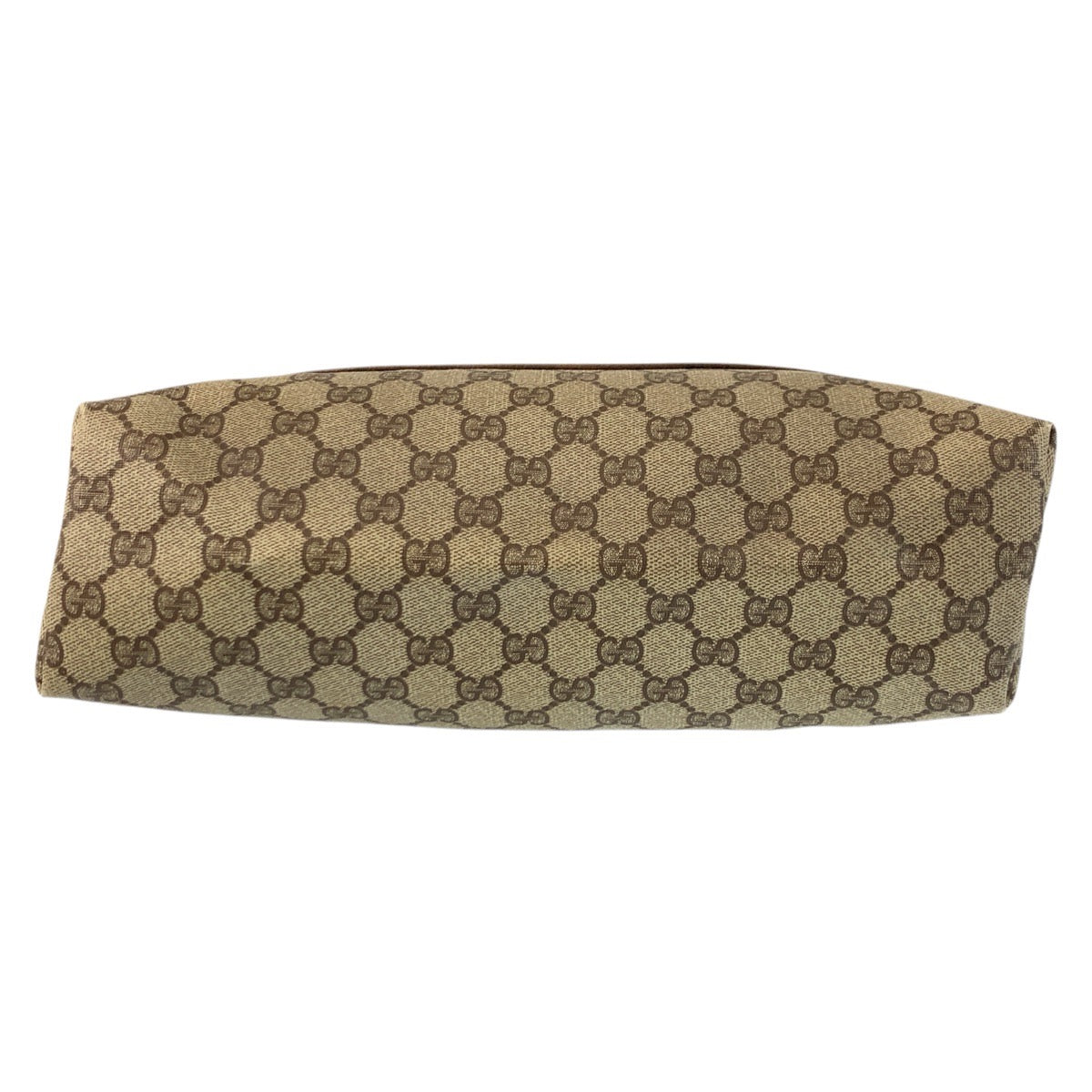 17479
GUCCI グッチ ヴィンテージ シェリーライン オールドグッチ ベージュ ブラウン GGスプリームキャンバス / レザー 39 02 003 トートバッグ ショルダーバッグ  レディース AB33
