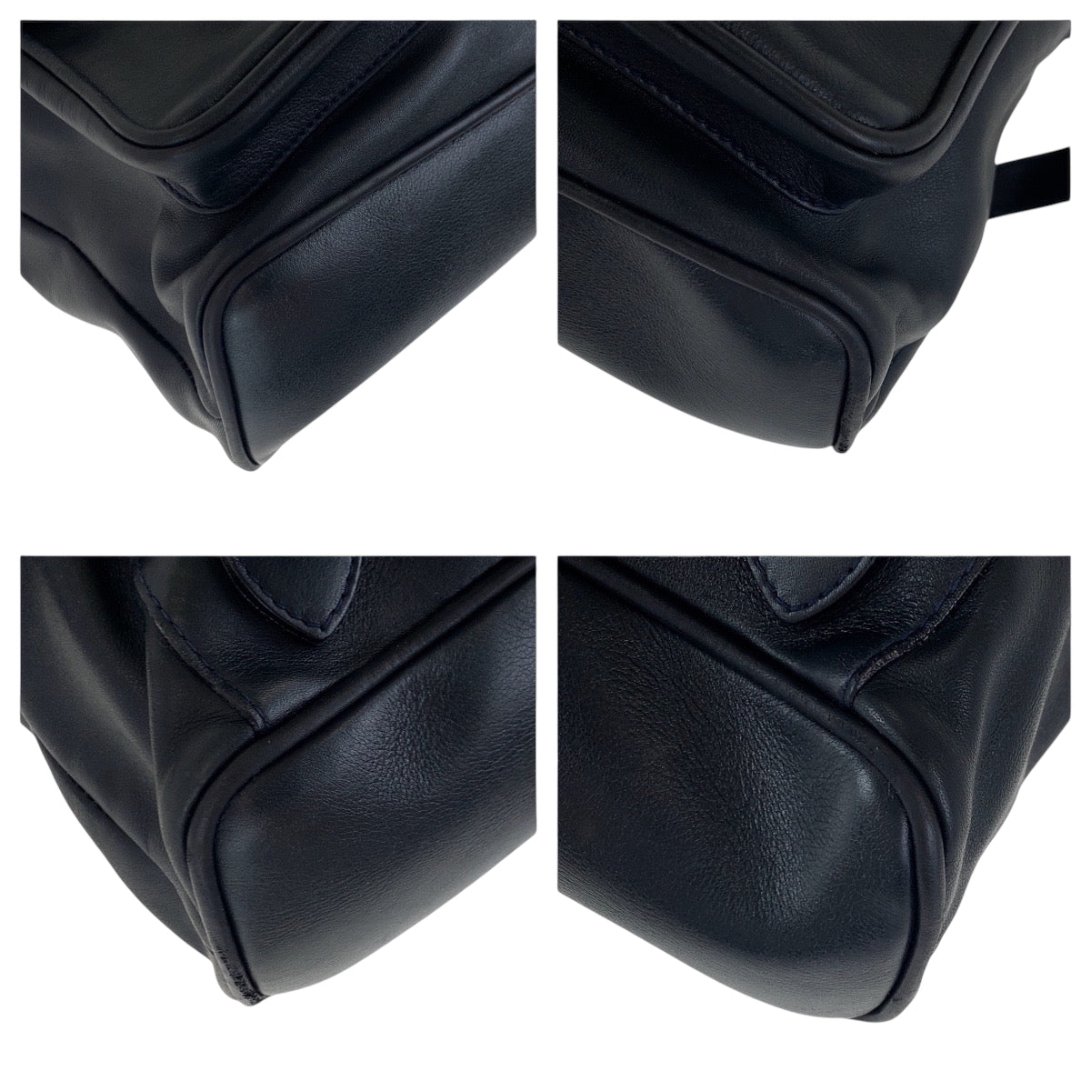 17486
GUCCI グッチ ヴィンテージ バンブー ブラック 黒 ブラウン ゴールド金具 レザー 003 2058 0016 リュックサック バックパック  レディース ABP40