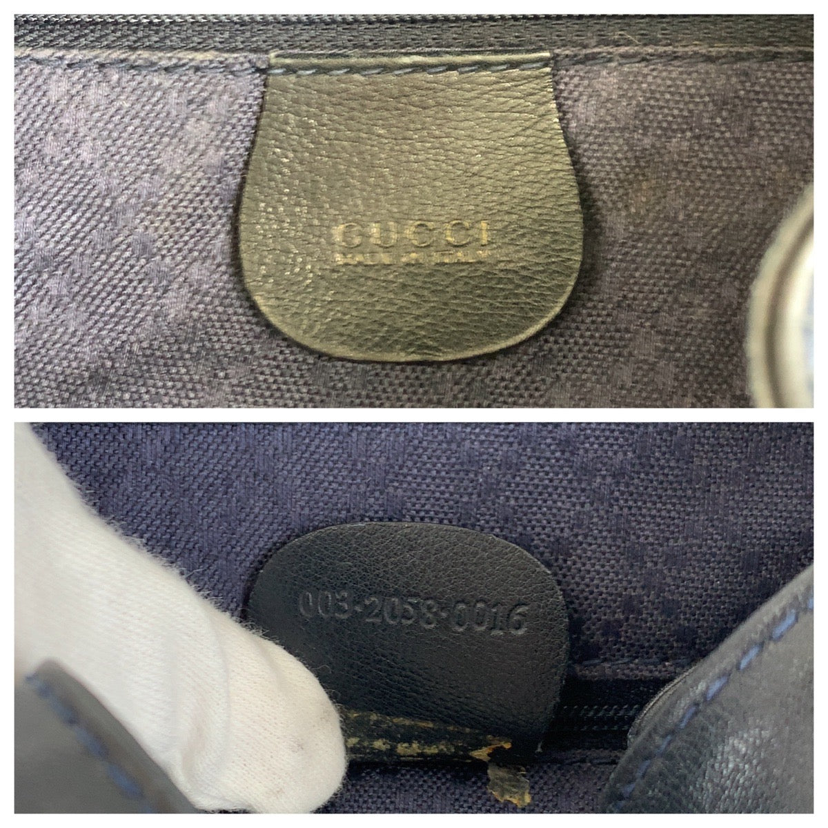17486
GUCCI グッチ ヴィンテージ バンブー ブラック 黒 ブラウン ゴールド金具 レザー 003 2058 0016 リュックサック バックパック  レディース ABP40
