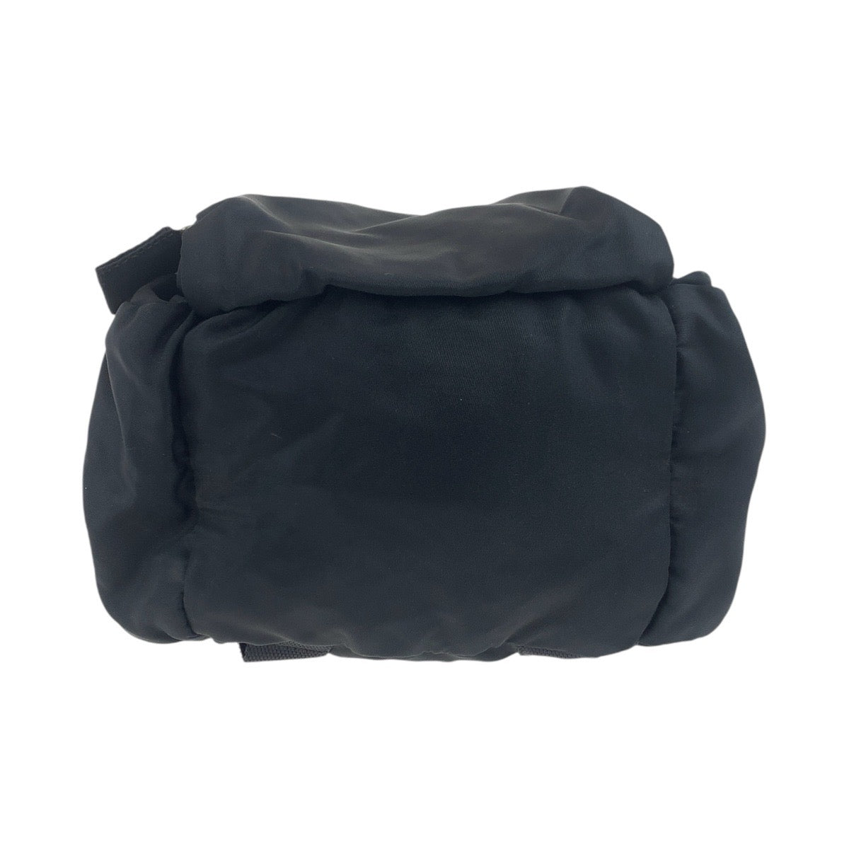 17487
PRADA プラダ テスート 三角ロゴプレート ブラック 黒 シルバー金具 ナイロン リュック・デイパック バックパック レディース ABP43