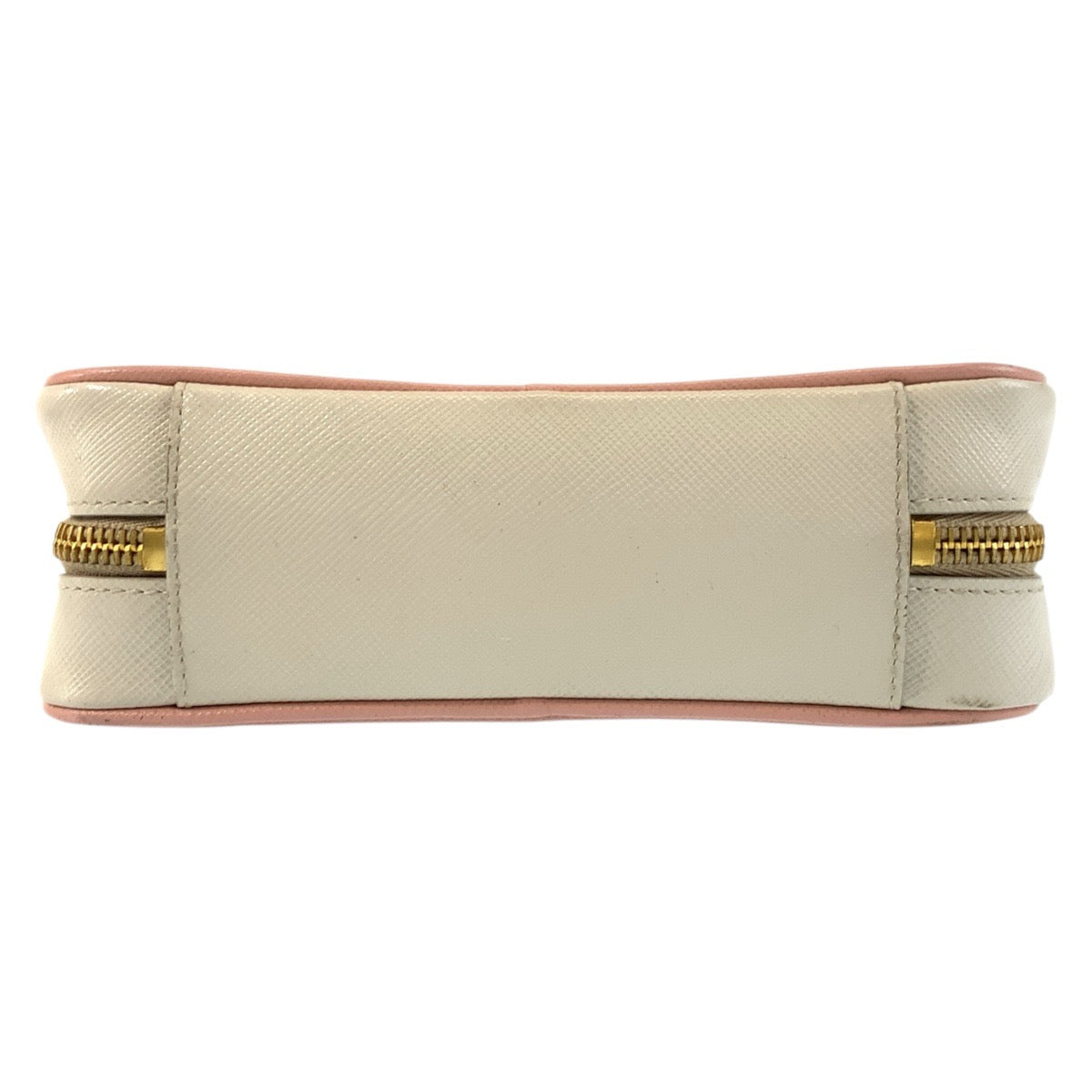 17500
PRADA プラダ サフィアーノ ピンク ゴールド金具 レザー ショルダーバッグ ポシェット  レディース AB48