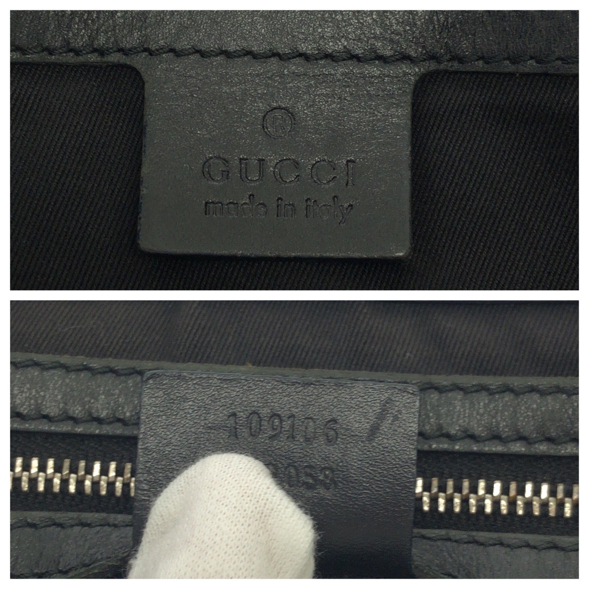 17501
GUCCI グッチ ブラック 黒 シルバー金具 GGキャンバス 109106 ショルダーバッグ ポシェット  レディース AB16