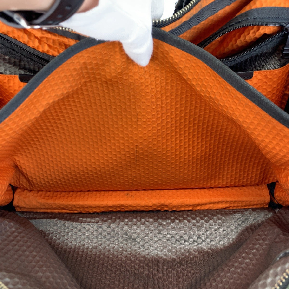 17504
TUMI トゥミ Alpha Bravo Andrews Slim Brief グリーン カーキ オレンジ シルバー金具 キャンバス / レザー 22631SPH ビジネスバッグ ブリーフケース  メンズ AB17