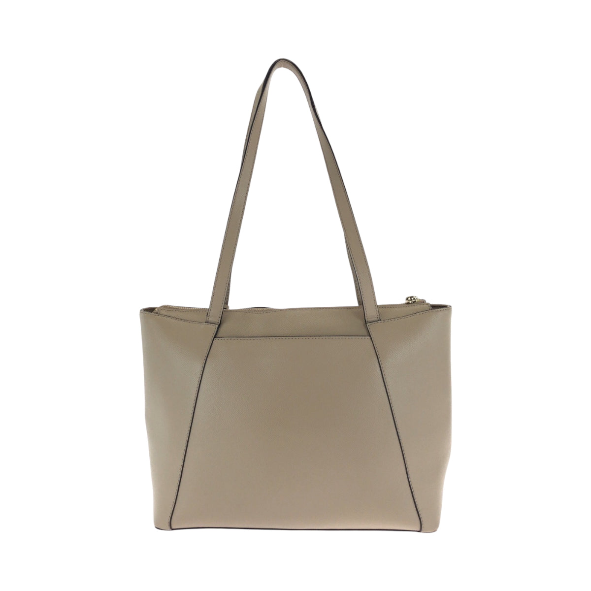 17505
Michael Kors マイケルコース ロゴ ベージュ ゴールド金具 レザー トートバッグ ショルダーバッグ レディース AB8