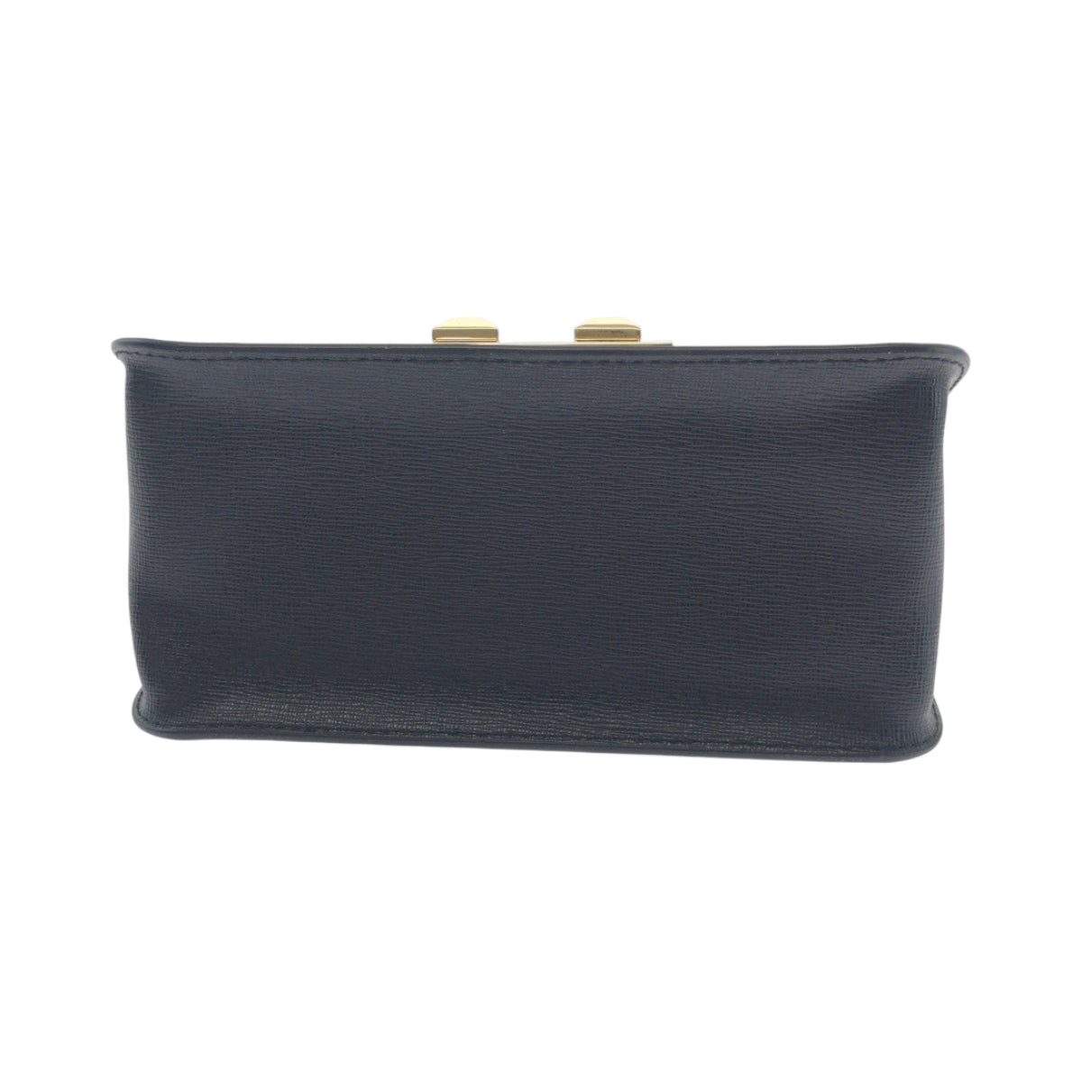 17506
Furla フルラ ブラック 黒 ゴールド金具 レザー チェーンショルダーバッグ ポシェット  レディース A13