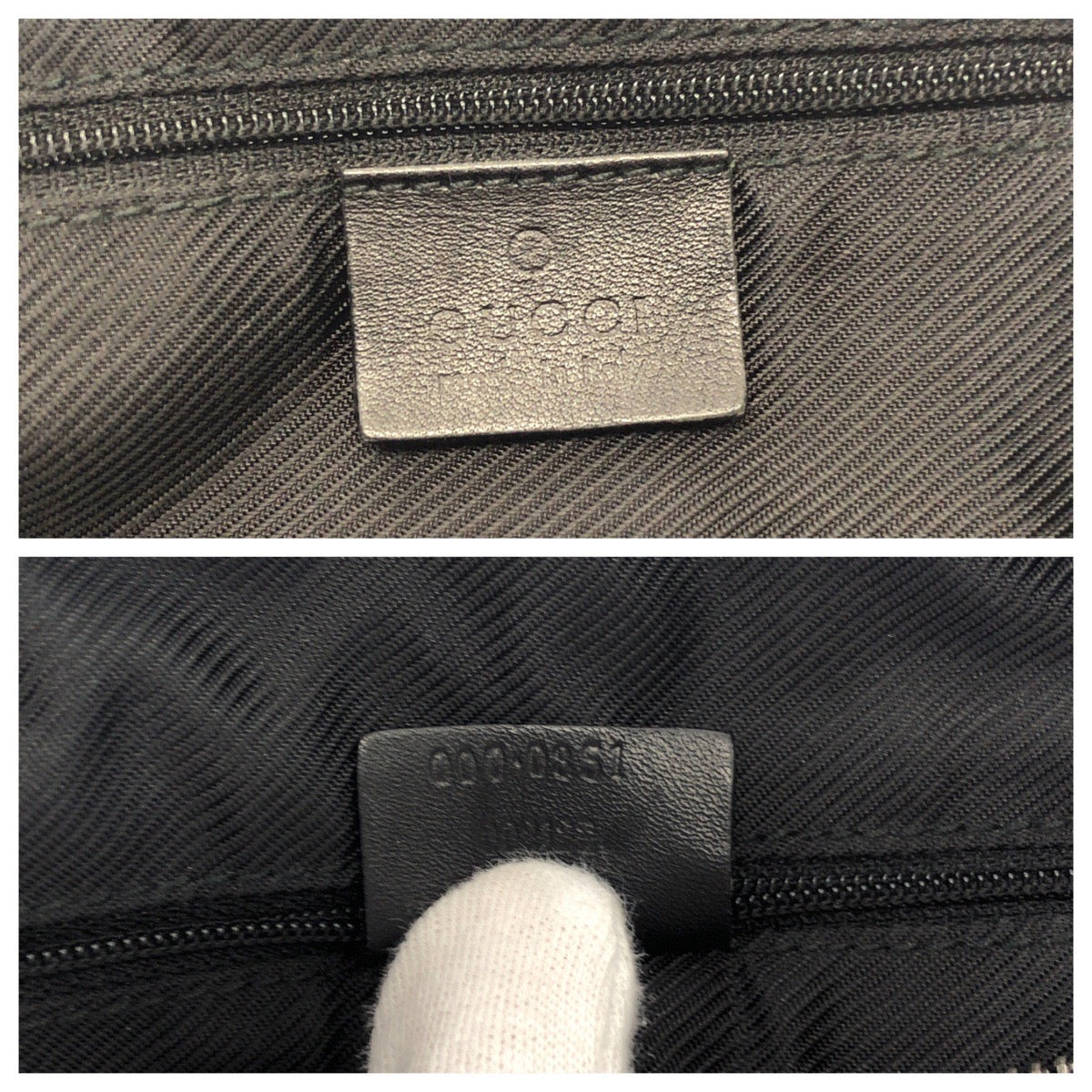 17507
GUCCI グッチ ブラック 黒 シルバー金具 GGキャンバス 000 0851 ハンドバッグ ミニボストンバッグ  レディース ABP45