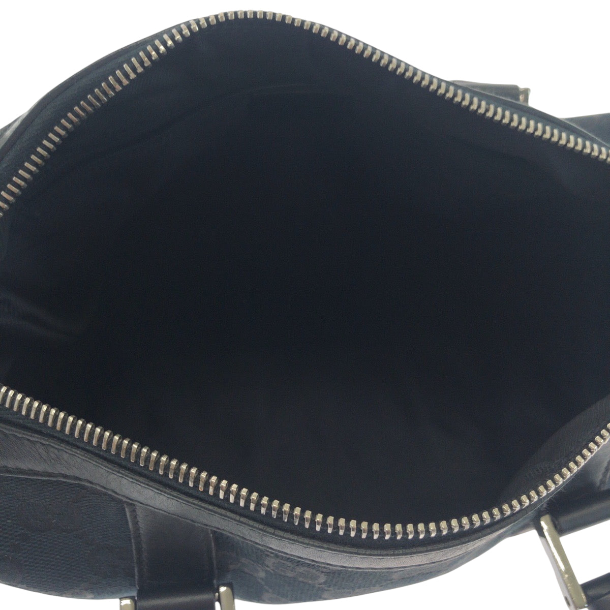 17507
GUCCI グッチ ブラック 黒 シルバー金具 GGキャンバス 000 0851 ハンドバッグ ミニボストンバッグ  レディース ABP45