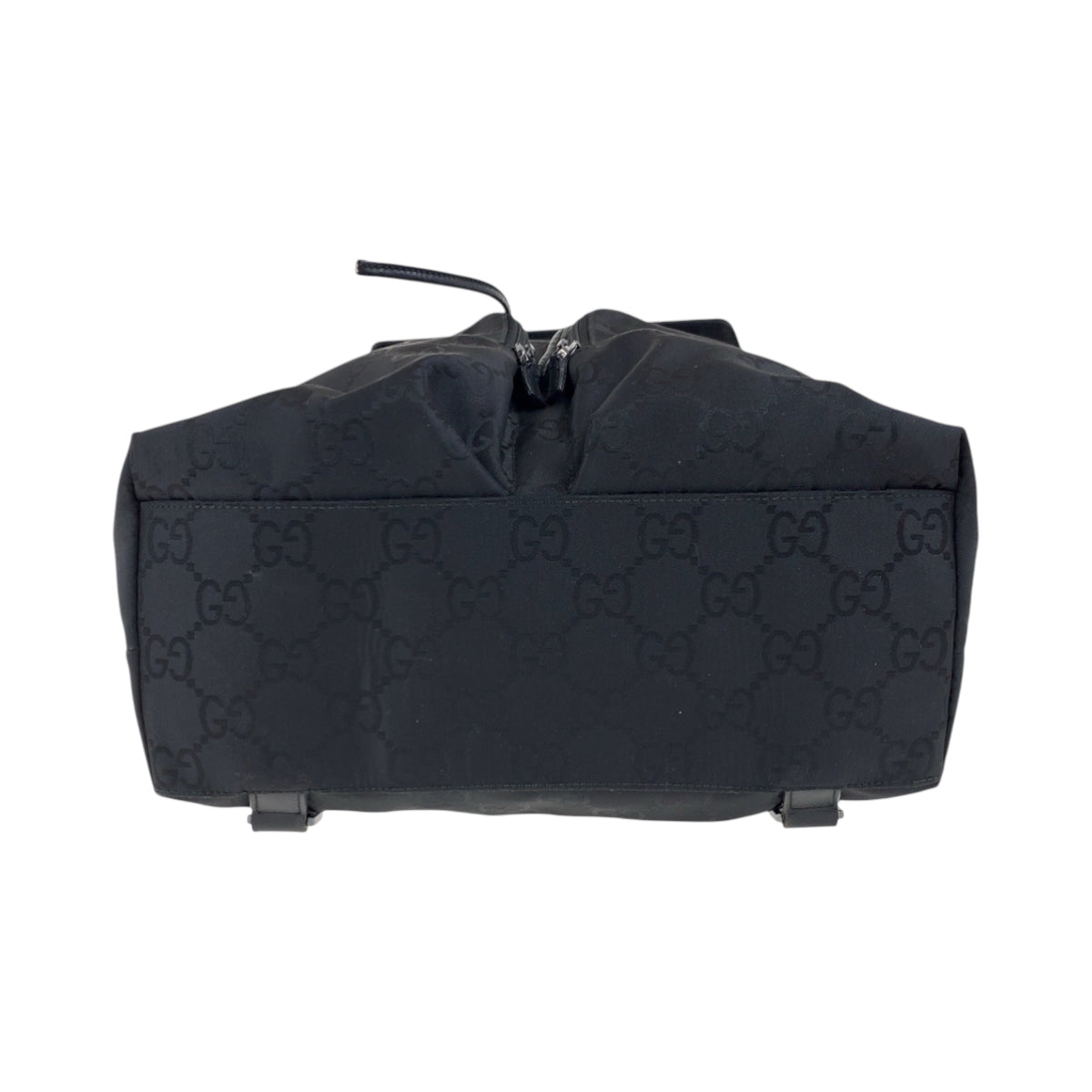 17511
GUCCI グッチ GG柄 ブラック 黒 シルバー金具 ナイロン 003 0238 リュックサック バックパック  レディース ABP52