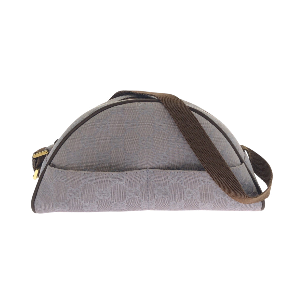 17514
GUCCI グッチ パープル ブラウン ゴールド金具 GGキャンバス 90781 ハンドバッグ ショルダーバッグ  レディース A48
