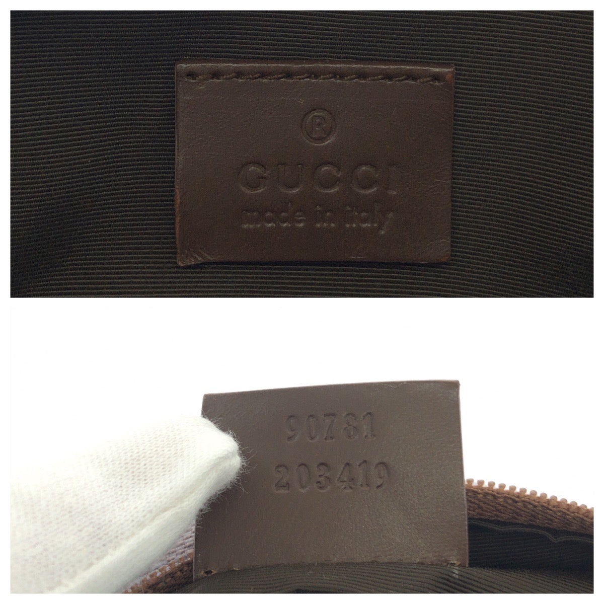 17514
GUCCI グッチ パープル ブラウン ゴールド金具 GGキャンバス 90781 ハンドバッグ ショルダーバッグ  レディース A48