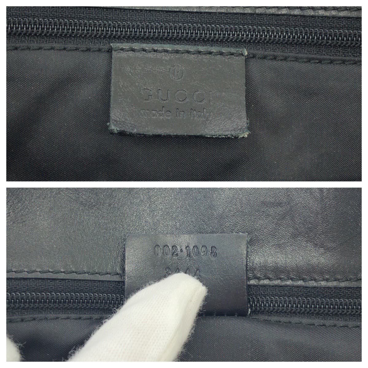 17516
GUCCI グッチ ブラック 黒 ゴールド金具 GGキャンバス 002 1098 トートバッグ ショルダーバッグ  レディース ABP40