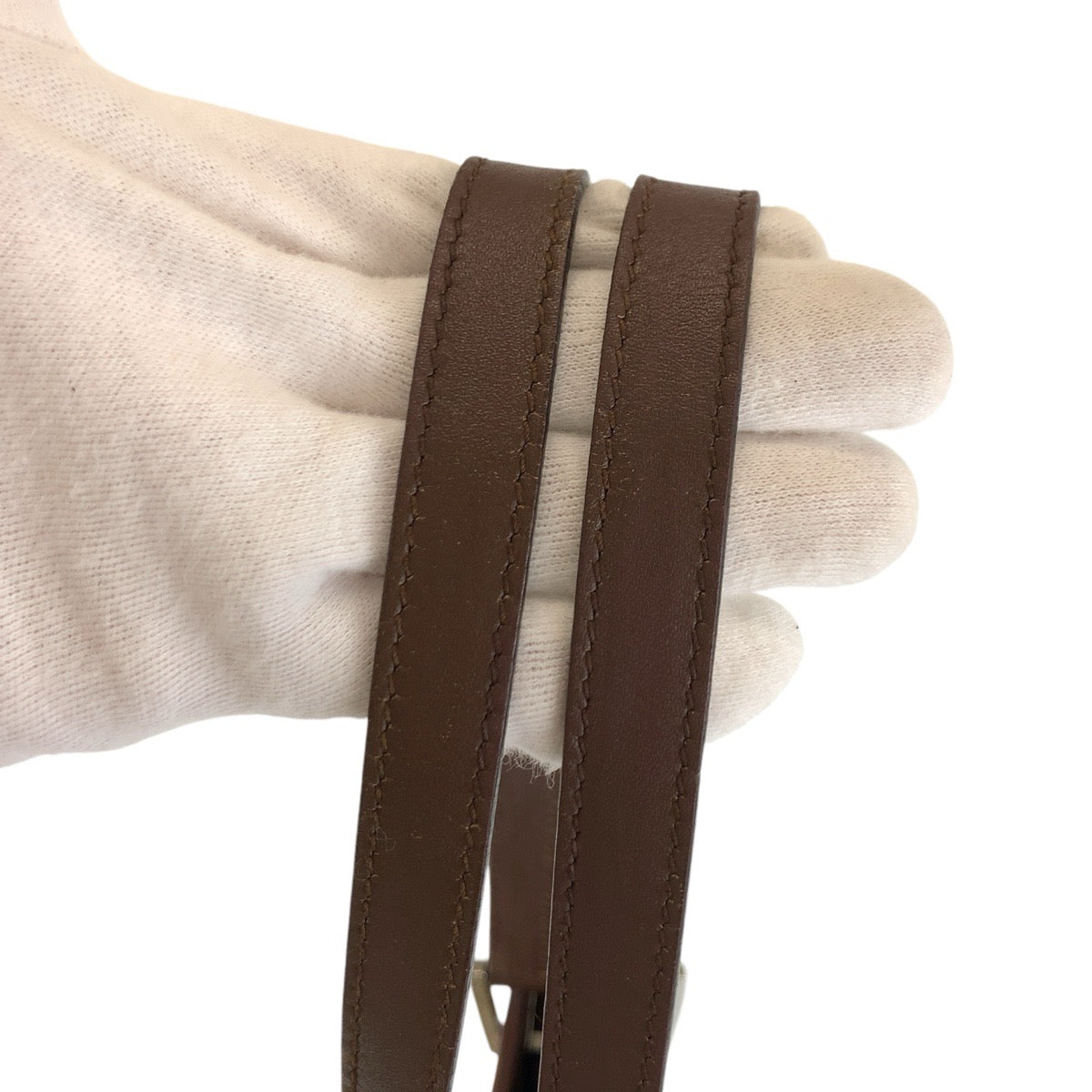 17517
GUCCI グッチ ベージュ ブラウン GGキャンバス / レザー 31243 トートバッグ ショルダーバッグ  レディース AB33