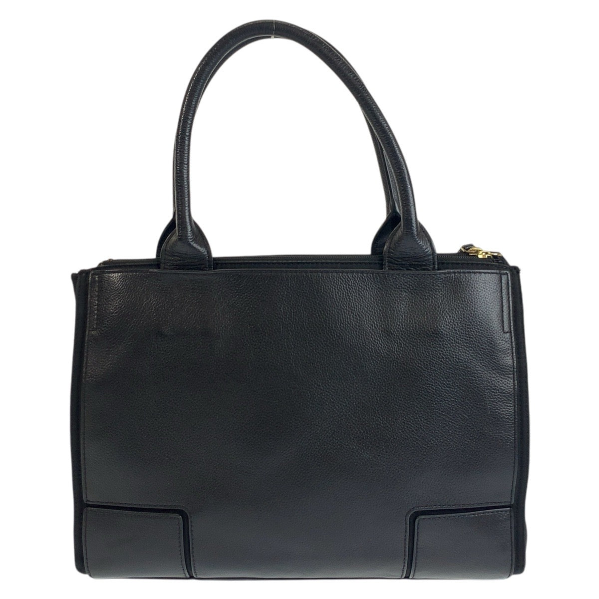 17521
Tory Burch トリーバーチ ブラック 黒 ゴールド金具 レザー トートバッグ ショルダーバッグ  レディース AB10