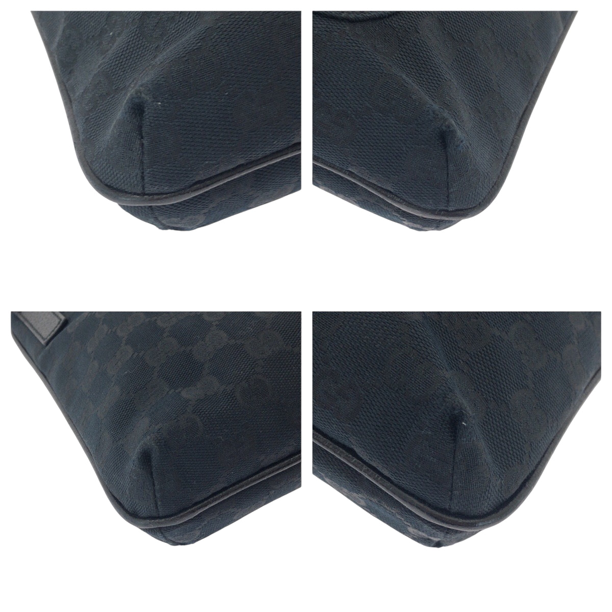 17529
GUCCI グッチ ブラック 黒 シルバー金具 GGキャンバス 122793 ショルダーバッグ ポシェット  レディース ABP40
