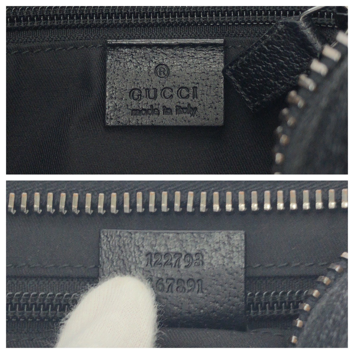 17529
GUCCI グッチ ブラック 黒 シルバー金具 GGキャンバス 122793 ショルダーバッグ ポシェット  レディース ABP40