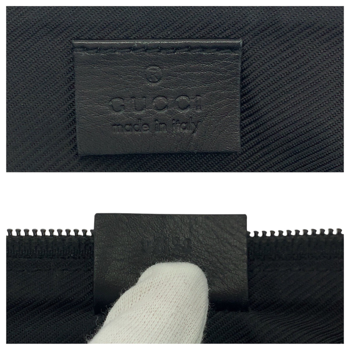17530
GUCCI グッチ ブラック 黒 シルバー金具 GGキャンバス 07198 ハンドバッグ アクセサリーポーチ  レディース ABP32