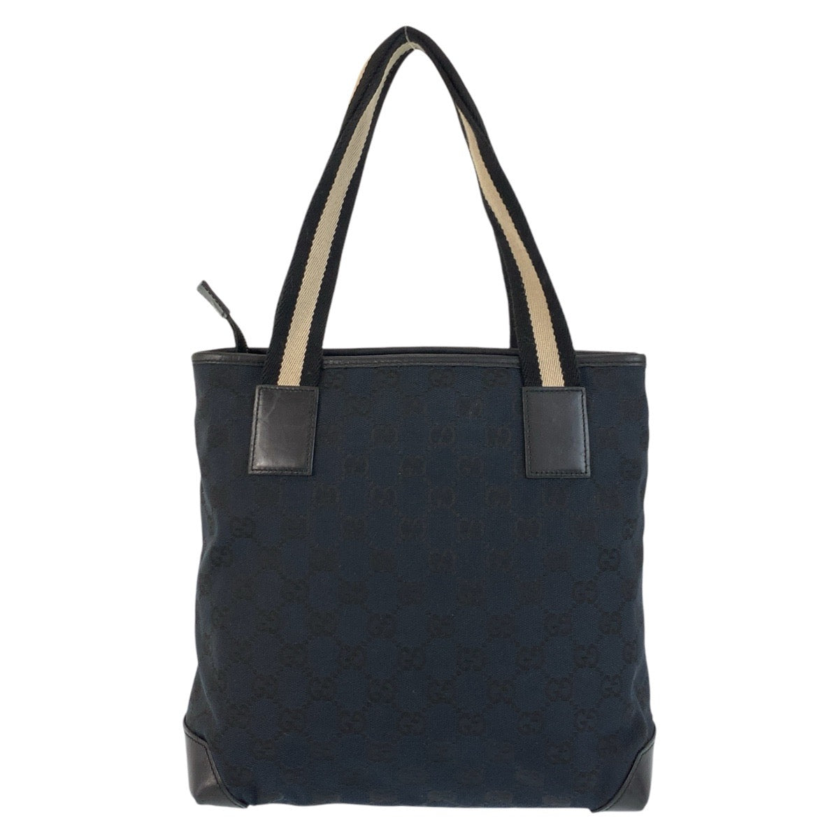 17580
GUCCI グッチ シェリーライン ブラック 黒 GGキャンバス / レザー 019 0402 トートバッグ ショルダーバッグ  レディース ABP32