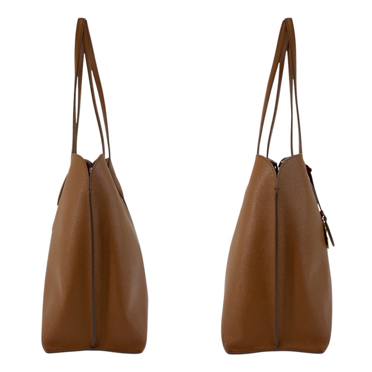 17582
Furla フルラ ヴィットリア エル トート ブラウン ゴールド金具 レザー トートバッグ ショルダーバッグ  レディース A13