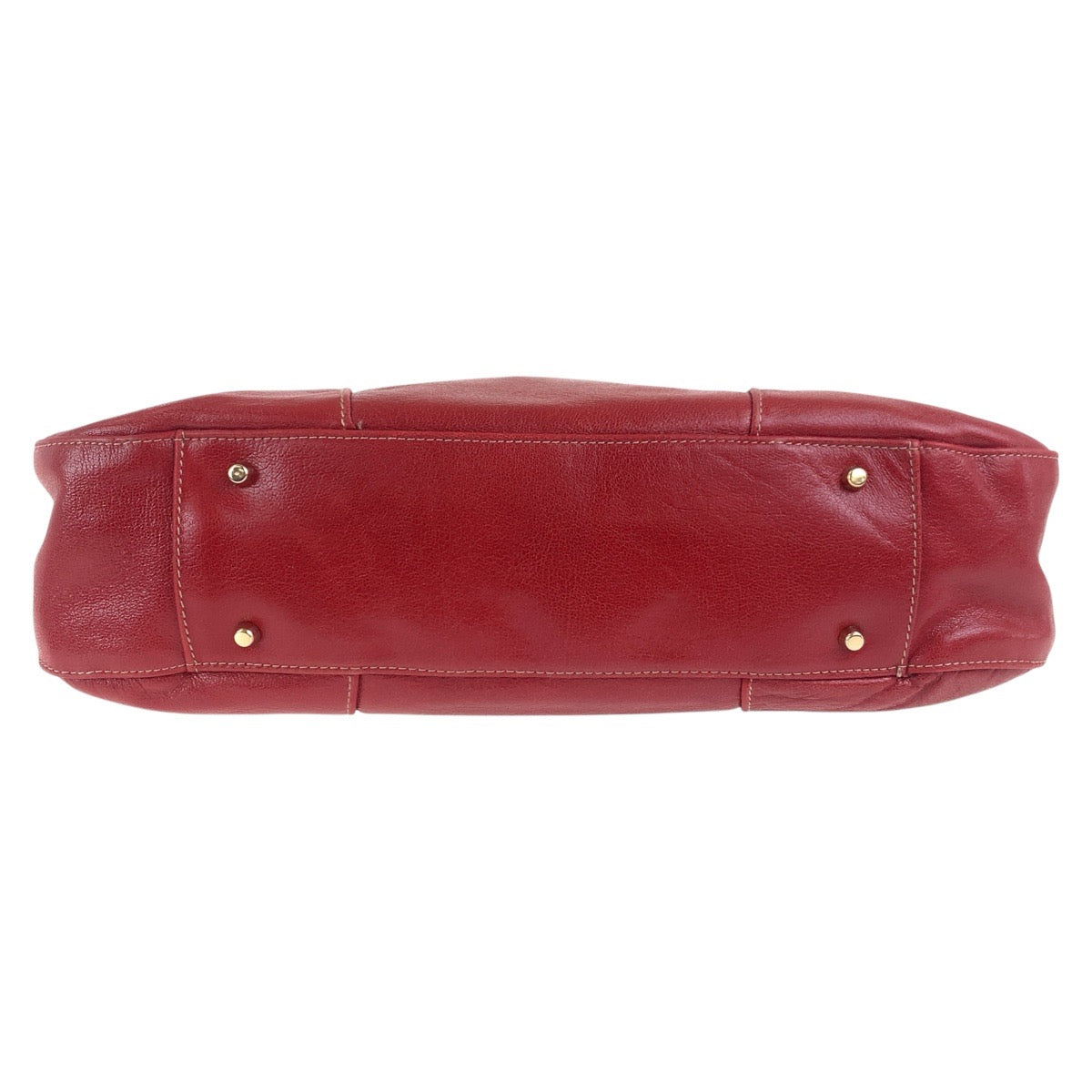 17590
Furla フルラ レッド ゴールド金具 レザー トートバッグ ショルダーバッグ  レディース