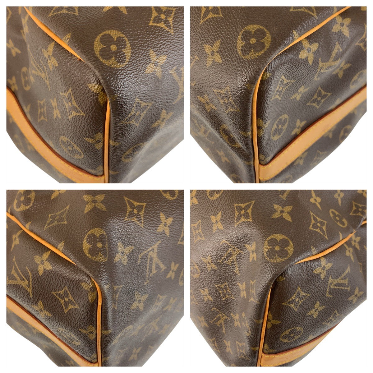 17591
LOUIS VUITTON ルイヴィトン モノグラム キーポル50 バンドリエール ブラウン ゴールド金具 PVC / レザー M41426 ボストンバッグ ショルダーバッグ 2way  メンズ ABP110