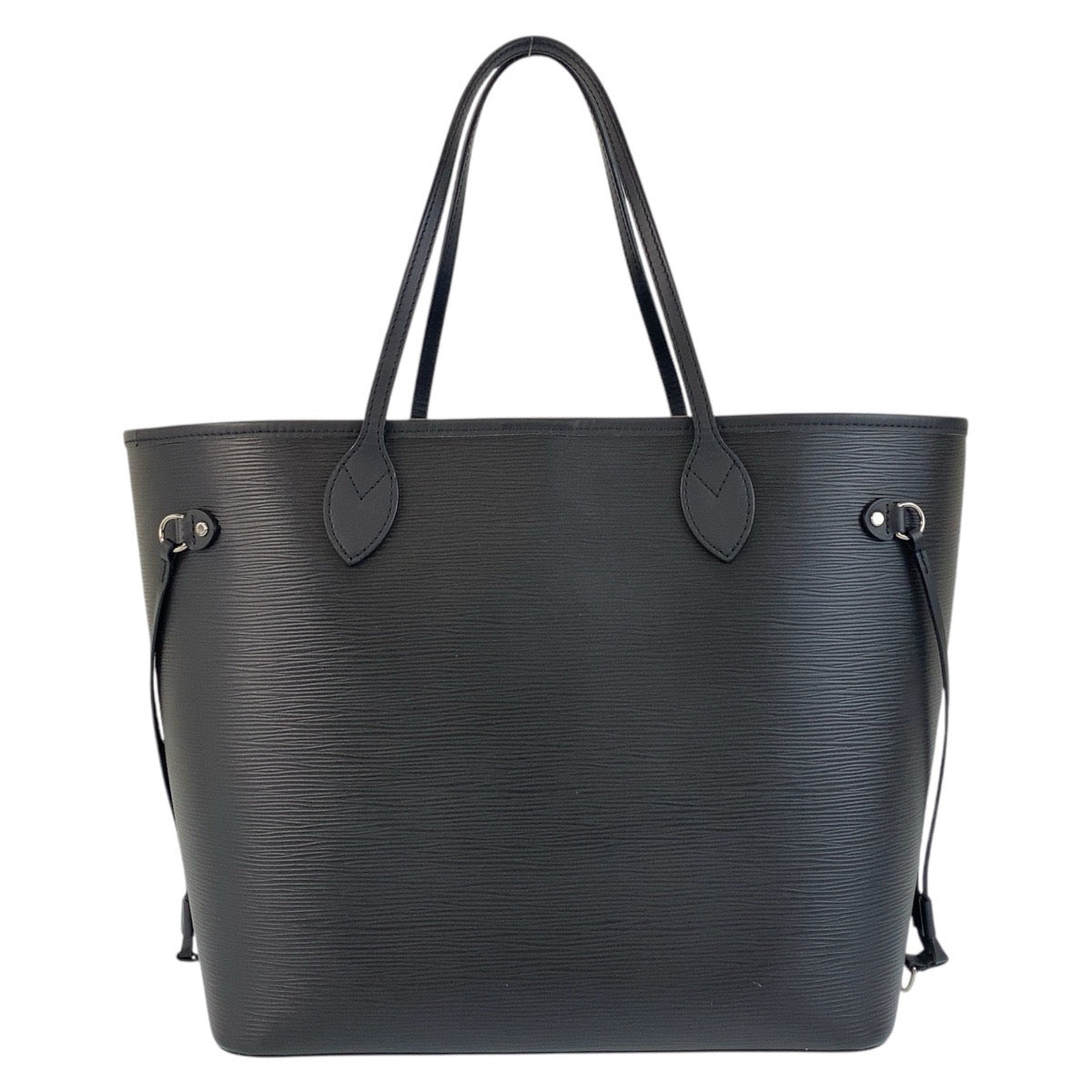 17592
LOUIS VUITTON ルイヴィトン エピ ネヴァーフルMM ブラック ノワール シルバー金具 レザー M40932 ショルダーバッグ  レディース