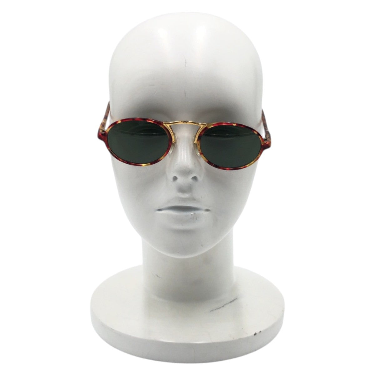 17612
Ray-Ban レイバン ヴィンテージ B&L RAY-BAN U.S.A ブラウン ゴールド プラスチック サングラス 男女兼用 オーバル  メンズ ABP33