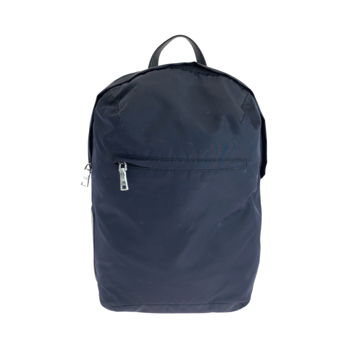 17616
PRADA プラダ テスート ネイビー シルバー金具 ナイロン リュックサック バックパック  メンズ ABP63