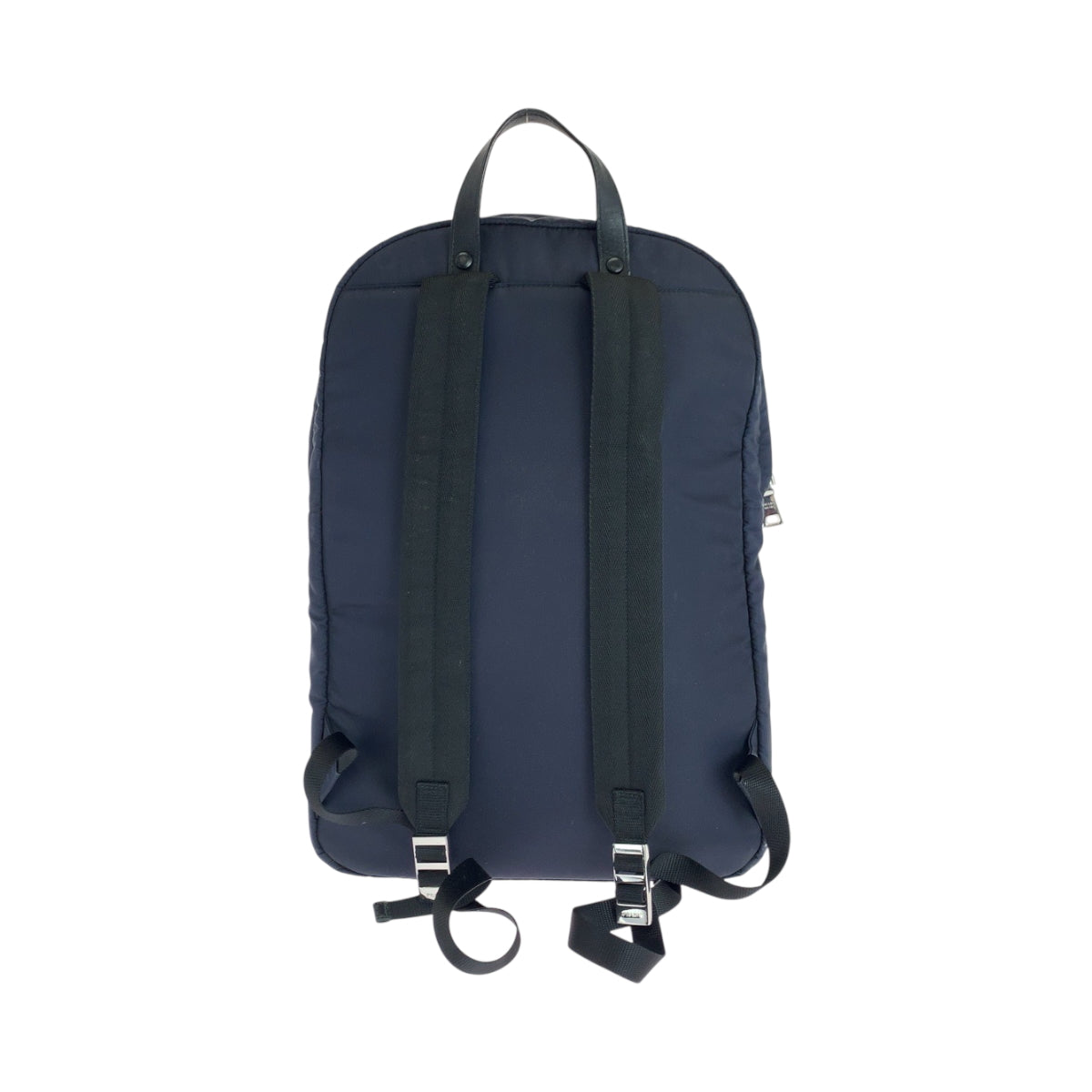 17616
PRADA プラダ テスート ネイビー シルバー金具 ナイロン リュックサック バックパック  メンズ ABP63