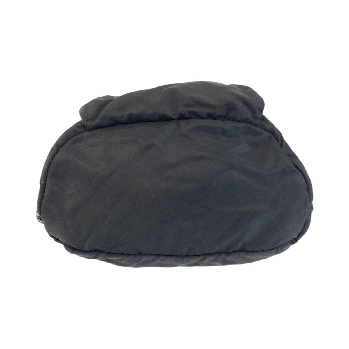 17618
PRADA プラダ テスート 三角ロゴプレート ブラック 黒 シルバー金具 ナイロン / レザー リュック・デイパック バックパック  レディース AB39