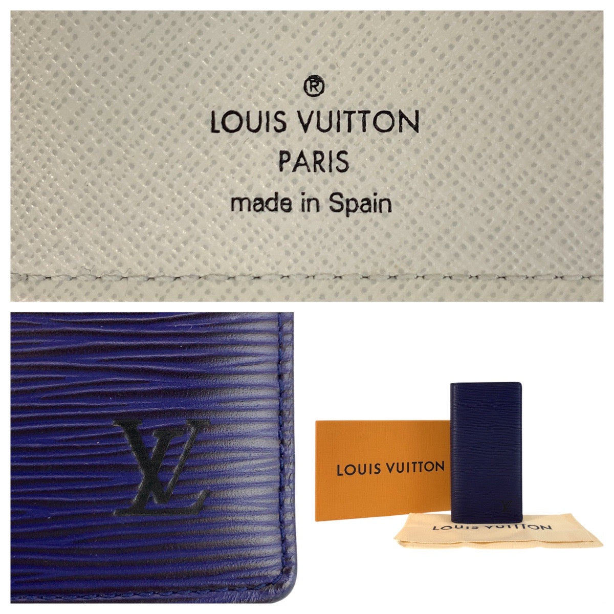 17644
LOUIS VUITTON ルイヴィトン エピ モノグラム エクリプス ポルトフォイユ ブラザ ネイビー ホワイト レザー M81371 長財布 ロングウォレット  メンズ ABP52